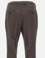 Pantaloni slim fit in misto lana 50563826 208 BOSS 