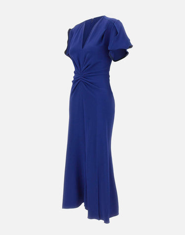 Abito midi "Eve" 1226WDR005195B INDIGO VICTORIA BECKHAM 