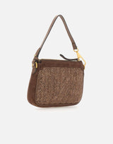 Borsa a spalla "Brooke" BS12370 PGLSPGCHOCO GIANNI CHIARINI 