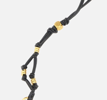 Portachiavi con dettagli dorati PCWATERFALL13 NERO GIANNI CHIARINI 