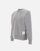 Felpa  "Crewneck Classic Loopback" in cotone MJT085A 03377055 THOM BROWNE 