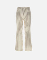 Pantalone flare in lino e cotone 2613131112200 001 MARELLA 