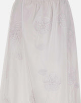 Gonna lunga con ricami CA6178T039A 11111 LIU-JO 