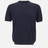 Maglia a maniche corte in misto seta e cotone 300421 038 KANGRA 