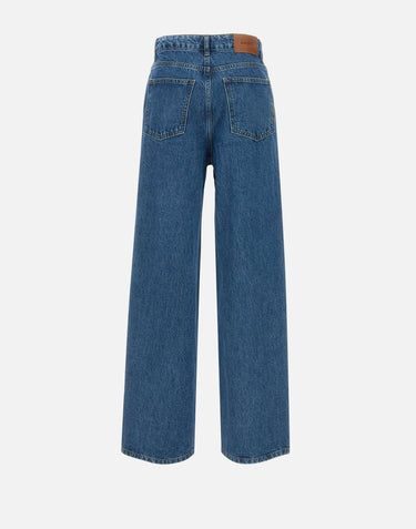 "Button detail wide jeans" 114073 1602 ROTATE BIRGER CHRISTENSEN 