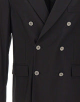 Giacca doppiopetto in misto cotone L0140199 9000 PAOLO PECORA 