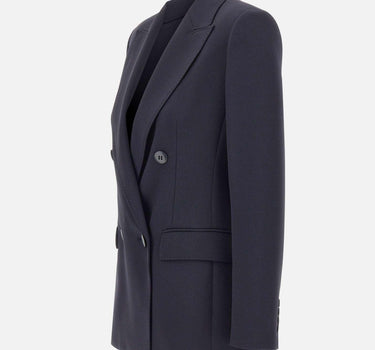 Blazer sfiancato in crêpe di lana 2616041061600 004 MAX MARA STUDIO 