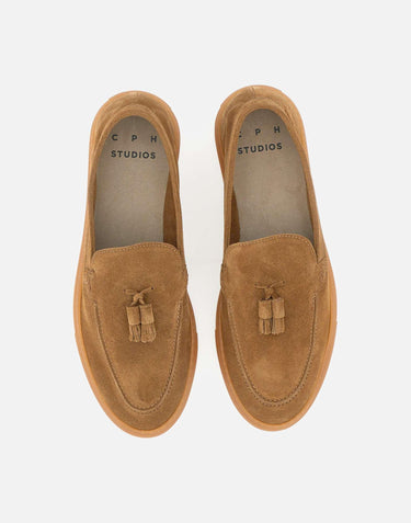 Mocassini in suede con nappine CPH169M NBR COPENHAGEN STUDIOS 
