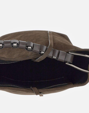 Borsa a spalla "Eliana" in pelle BS11841 NBKTKLESPRESSO GIANNI CHIARINI 