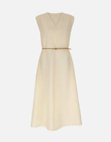 Abito in misto viscosa e lino ABD276F620 M1480145 FABIANA FILIPPI 