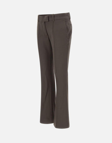 Pantaloni in gabardine di lana 251WCP00266 WWW061AA064 THE ATTICO 