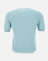 Maglia in seta a maniche corte 43112 23503410 GRAN SASSO 