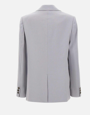 Blazer in misto lino V169891664 074BMI VINCE. 
