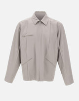 Giacca in misto lana con zip SH0AM0069 M35436858 MM6 MAISON MARGIELA 