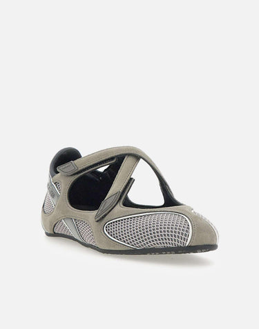 "Nomad" ballerina flat 251WSH00871 MIX062AA084 THE ATTICO 