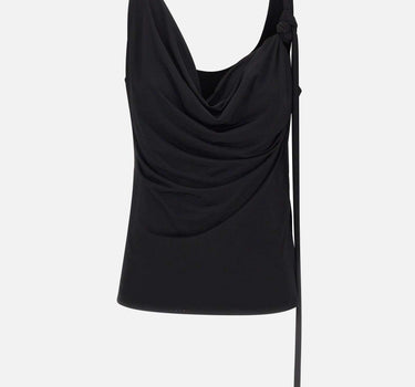 Top in jersey lucido 2C455A N0990 BLUMARINE 