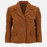 "Suede Fitted Jacket" 21796 515 THE GARMENT 