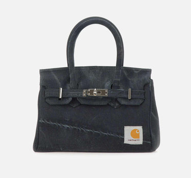 Borsa a mano riciclata 37501 BLACK ANOTHER CHANCE 