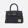 Borsa a mano riciclata 37501 BLACK ANOTHER CHANCE 