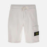 Bermuda in felpa di cotone biologico 6200011S0051 V0001 STONE ISLAND 