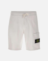Bermuda in felpa di cotone biologico 6200011S0051 V0001 STONE ISLAND 