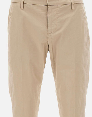 Pantaloni "Gaubert" in cotone UP235GSE046 PTD018 DONDUP 