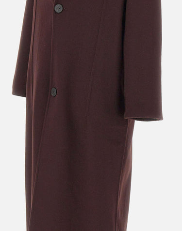 Cappotto lungo in lana e cashmere 1326WCT007364C ACAI VICTORIA BECKHAM 