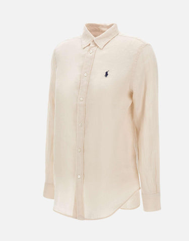 Camicia in lino 211970730 511 POLO RALPH LAUREN 