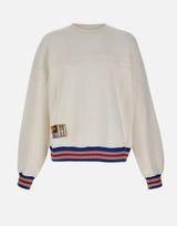 Felpa girocollo "Latte" DFM54032TJ111PX WHITE PDF 