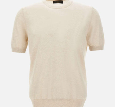 Maglia a maniche corte in fresco cotone 43154 20731006 GRAN SASSO 