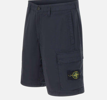 Bermuda in tela di cotone stretch "Paracadute" L100020S0003 V0020 STONE ISLAND 