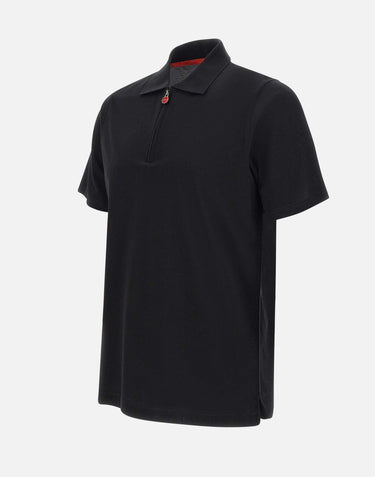 Polo mezza zip UMK1171K5 001 KITON 