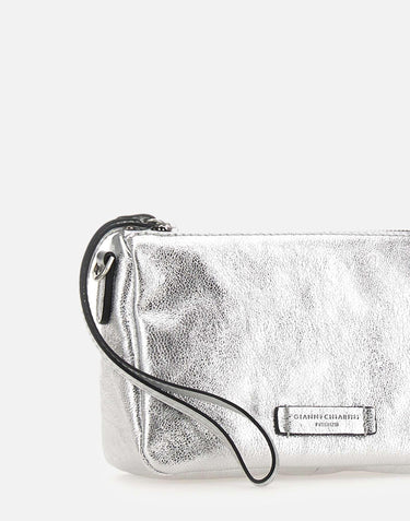 Pochette "Nora pouch"" BS10224 VNCMETARGENTO GIANNI CHIARINI 