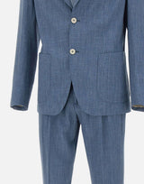 Completo due pezzi in lana, seta e lino K75ABUC10 TES0I04508N ELEVENTY 