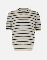 Maglia in cotone a righe 23165 18064005 GRAN SASSO 