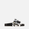 "Sequin-embellished slides" 22AHH0094EMB009 P040 RABANNE 