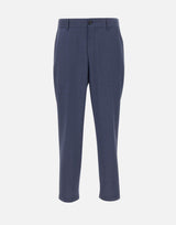Pantaloni dal fit affusolato in lana vergine 50561986 466 BOSS 