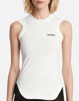 Canotta con orlo a camicia 260WCN00003 JJJ025AA001 THE ATTICO