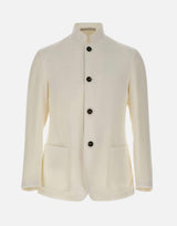 Blazer con colletto alla coreana M75GIAM05 TES0M11601 ELEVENTY 