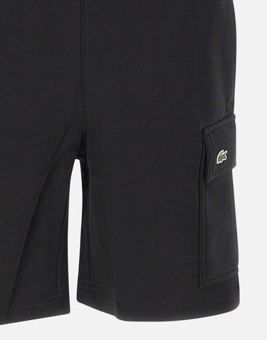 Shorts cargo in cotone felpato GH9743 031 LACOSTE 