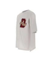 T-shirt in cotone con patch logo S74GD1605 D20033100 DSQUARED2 