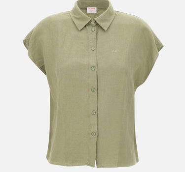 Camicia in lino S35222 84 SUN68 