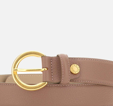 Cintura in pelle con fibbia tonda CNK00958 GRNMARABOU GIANNI CHIARINI 