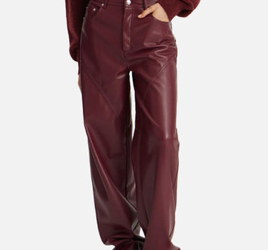 "Mid waisted piping pants" 114244 2734 ROTATE BIRGER CHRISTENSEN 