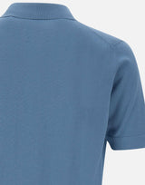 Polo in crepe di cotone PL0MCSK CR14R870 FILIPPO DE LAURENTIIS 