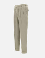 Pantaloni in misto cotone e lino COZTCLZB0CL1 SD61Y423 PT TORINO 