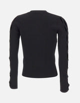 Maglia con intreccio sulle maniche SP1NT045 0001 KAOS 