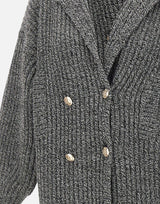 Giacca in maglia di lana CF5402MA65N U9780 LIU-JO 