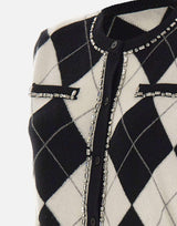 Cardigan Argyle RI5KT007 0001 KAOS 