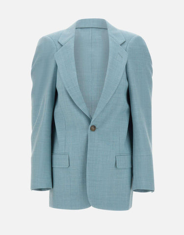 Blazer in lana vergine S62BN0119 M35884513 MM6 MAISON MARGIELA 